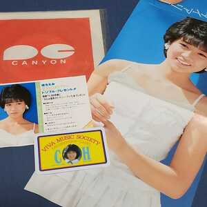 堀ちえみ　1983年 EPレコード　夏色のダイアリー　ポニーキャニオン　当時物　メンバーズカード　ホリプロ