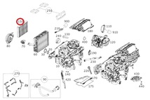 ベンツ Sクラスクーペ(W217) 217383C用 エアコンフィルター Mercedes-Benz メルセデス・ベンツ_画像2