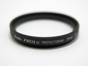 【 中古美品 】Kenko PRO1D PROTECTOR(W) 37ｍｍ 高性能 フィルター ケンコー [管ET277]