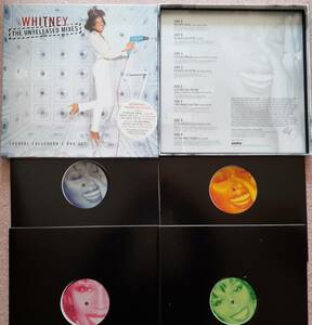 Whitney Houston　ホイットニー・ヒューストン　The Unreleased Mixes 　リミックス・ベスト集　限定 4枚組 12” レコード ボックスセット