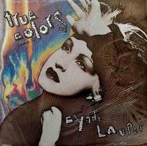 新品　高音質　CYNDI LAUPER　シンディ・ローパー　True Colors　UK盤 12” シングルレコード　：　Money Changes Everything　（ライブ）