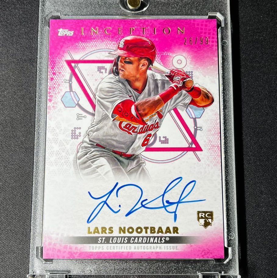 ラーズ ヌートバー Topps Star 直書きサインRC Five