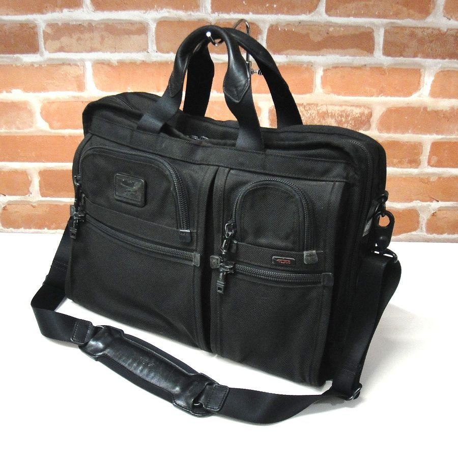 再入荷♪ 未使用 TUMI ビジネスバック トゥミ ビジネスバッグ 出張 小