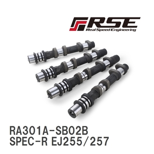 【RSE/リアルスピードエンジニアリング】 カムシャフトセット SPEC-R EJ255/257 SINGLE AVCS 272-11.00/10.80 [RA301A-SB02B]