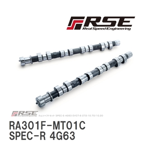 【RSE/リアルスピードエンジニアリング】 カムシャフト SPEC-R 4G63 EVO7-8 EX 282-11.50 [RA301F-MT01C]
