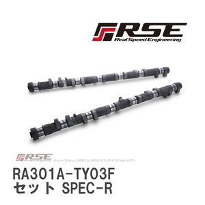 【RSE/リアルスピードエンジニアリング】 カムシャフト セット SPEC-R 2JZ-GTE VVT-i 270-11.00 [RA301A-TY03F]