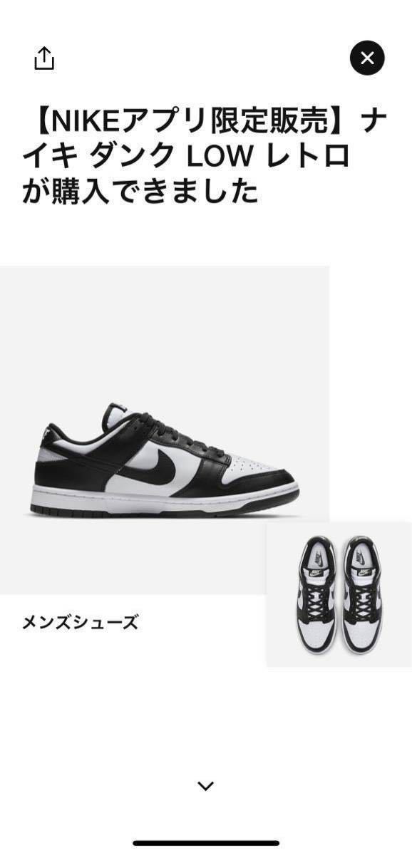 Nike Dunk Low Retro White Black panda ナイキ ダンク ロー レトロ