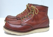 2000年 羽タグ REDWING 8131 赤茶 8E 26cm レッドウィング モックトゥ_画像2