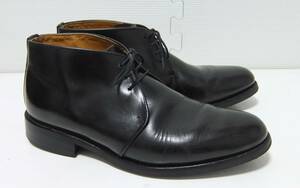 英国製 ロイドフットウェア チャッカブーツ 黒 ６1/2 レザーシューズ ビジネスシューズ Lloyd Footwear
