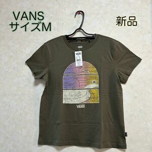  new goods * lady's VANS T-shirt 