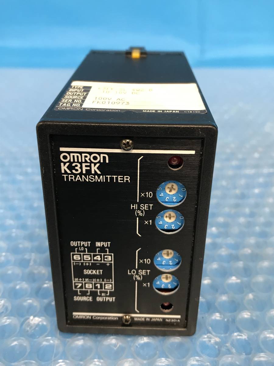 JT4 OMRON プラグインタイプ信号変換器 K3FK GS B/K VAC