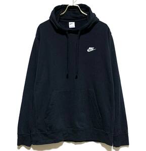 NIKE クラブ フレンチテリー フーディー（XXL）2XL 黒 ナイキ NSW ビッグ サイズ スウェット パーカー 裏毛