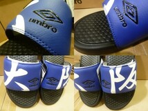 ２８ｃｍ）青黒 大阪）アンブロ★サンダル シュベイロ 接触冷感 UU2NJE01 シャワーサンダル スリッパ umbro★新品送料込　_画像3