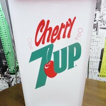 ■ ７ＵＰ・セブンアップ ■ 【ダストボックス20L・レッド】※ アメリカン　チェリー　ガレージ　ごみ箱　ダストビン_画像3