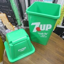 《４種類から選べる２個セット》 【ダストボックス20L／PEPSI・7UP】※ アメリカン　ペプシ　セブンアップ　ガレージ　ごみ箱_画像7