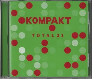 送料無料☆ 新品 ☆ KOMPAKT TOTAL 21 輸入盤CD ☆2021年 Michael Mayer Wolfgang Voigt Gui Boratto John Tejada Kollmorgen Jurgen Paape