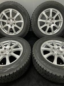 215/65R16 DUNLOP/WINTER MAXX WM01 16年 JOKER 16インチ 6.5J ＋40 114.3 5H スタッドレス 4本 アルファード ヴェルファイア