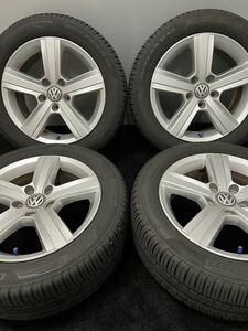 205/55R16 PIRELLI/Cinturato P6 21年 VW フォルクスワーゲン ゴルフ7 純正 16インチ 6.5J ＋46 112 5H 4本