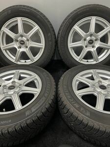 215/60R16 MICHELIN/X-ICE SNOW 21年 TOPRUN 16インチ 6.5J ＋54 114.3 5H スタッドレス 4本 ヴェゼル オデッセイ C-HR