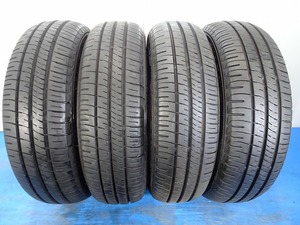 【福島発】175/70R14 84S★8-8.5分山 ダンロップ ENASAVE EC204 2018-22年製 4本価格 ノーマル 【送料無料】FUK-C9482★夏