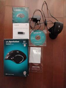 ワイヤレスマウス Logicool MX Revolution MX-R ロジクール レボリューション 無線マウス USB マウス 現状渡し