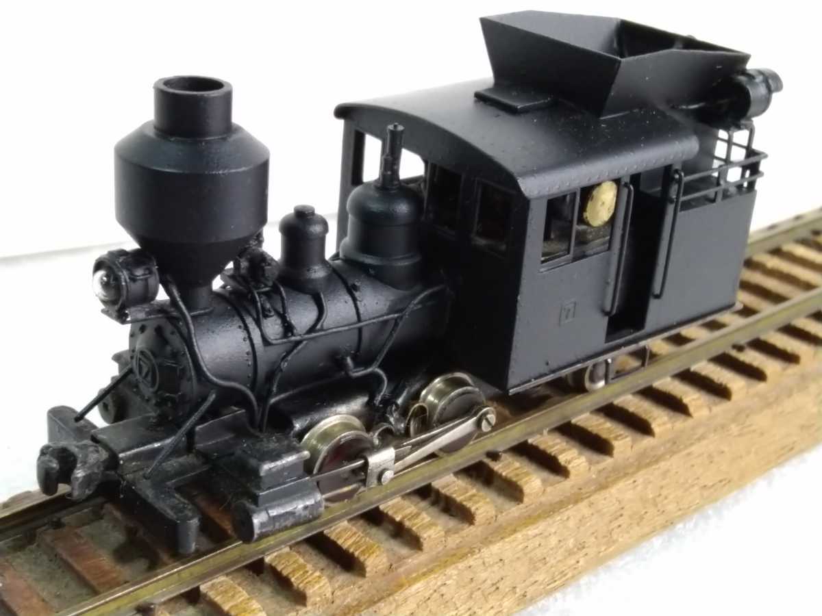 エンドウ 木曽森林鉄道 ボールドウィン、B型客車2両、運材車一組、制動