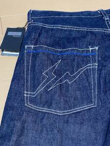 希少！美品 FRAGMENT DESIGN×LEVI'S Fenom　FM505-0018 DISCO SAPPHIRE CRYSTAL Rigid　藤原ヒロシ