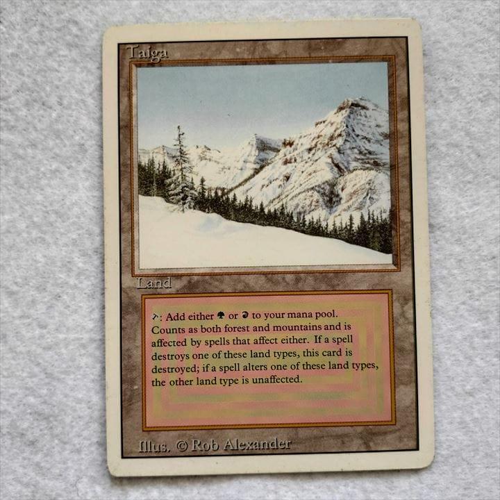 まとめ買いでお得 デュアルランド mtg Taiga 3ED リバイズド マジック