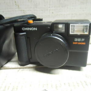 M9252 カメラ CHINON 35F 現状 動作チェックなし 傷汚れあり ゆうパック60サイズ(0502)の画像1