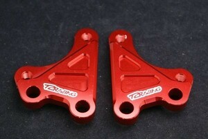 フロントキャリパーサポート【 レッド 】40mm MC28 T2racing製 NSR250R ブレンボ MFZ 等に！