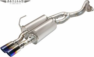 【M’s】 レクサス LX600 VJA310 (2022.1-) ARTISAN SPIRITS フルチタン エキゾーストシステム 2テール (競技用) アーティシャンスピリッツ