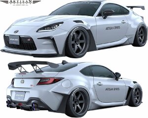 【M’s】 Subaru BRZ ZD8 (2021.8-) ARTISAN SPIRITS BLACK LABEL GT Wideボディkit 4点 FRP アーティシャンスピリッツ Exterior custom