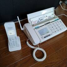 panasonic　パナソニック　fax ファックス　KX-PZ2200-w 子機付き　完動品　綺麗です_画像3