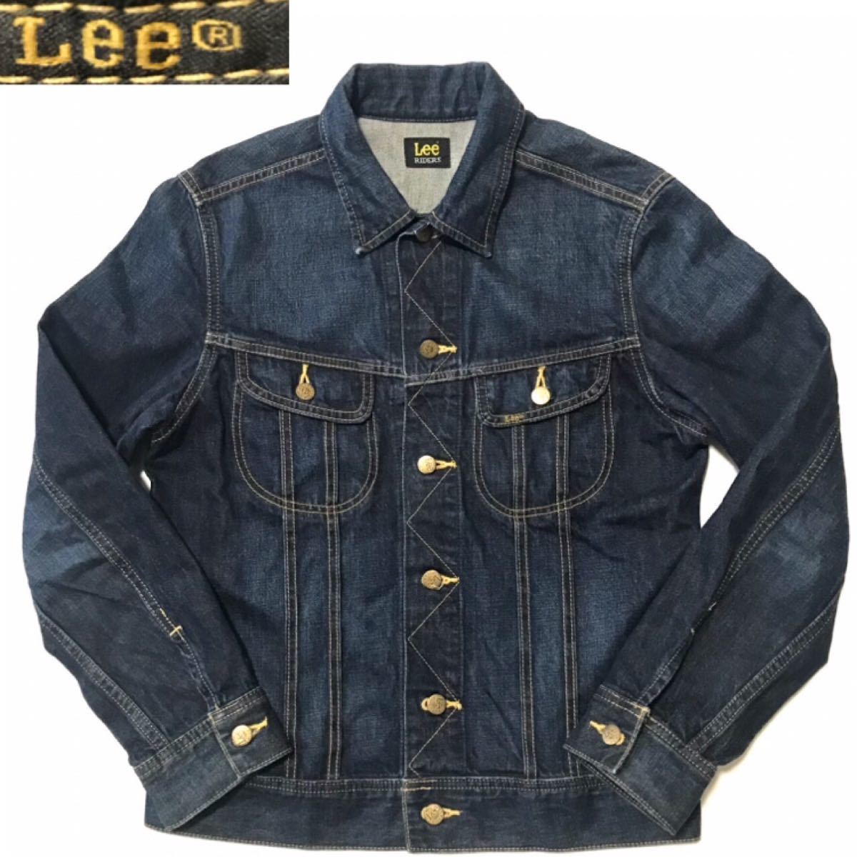 60s70s Lee 101-J デニムジャケット 濃紺極上 50 ビックサイズ 人気