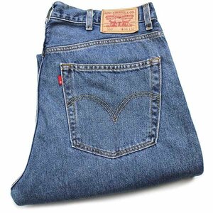 ★00s Levi'sリーバイス 550 デニムパンツ w38 L32★SDP1667 オールド ジーンズ テーパード ワイド バギー ルーズ ビッグサイズ