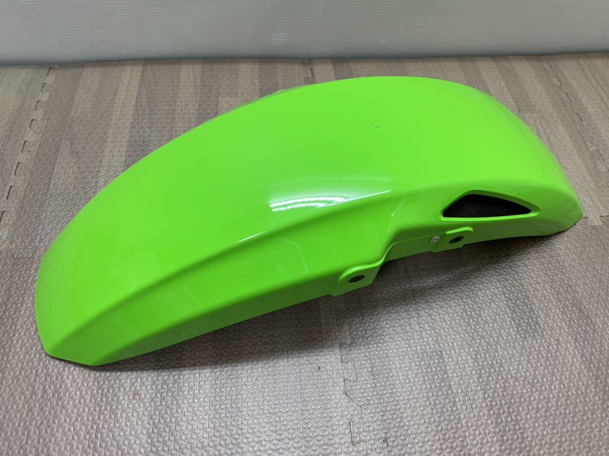 ヤフオク! -「フロントフェンダーライムグリーン」(カワサキ用