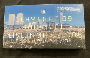  unopened VHS GLAY EXPO'99 SURVIVAL LIVE IN MAKUHARI