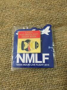NMLF 水樹奈々 ライヴフライト2014 未開封品 NANA　MIZUKI　LIVE　FLIGHT　ライブグッズ　ピンバッジ