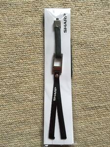 [ including carriage ] not for sale sharp SHARP leather strap unused 