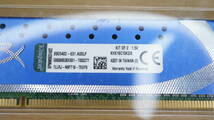 【DDR3-1866・4GB×2枚・デュアルチャンネルキット】Kingston キングストン HYPERX GENESIS KHX18C10K2/8_画像4
