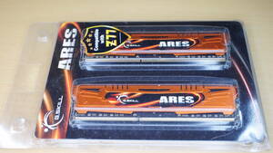 【DDR3-2133・4GB×4枚・クアッドチャンネルキット】G.SKILL ARES F3-2133C11Q-16GAO