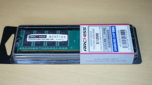 [ unopened goods *DDR-333*512MB] Arky sARCHISS AS-333D-512-S3