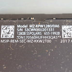 【Apple MacBook SSD・128GB】Samsung MZ-KPW1280/0A6の画像2