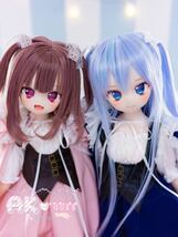 【AK*doll】DDH-01 カスタムヘッド SWセミホワイト デカールアイ付き_画像9