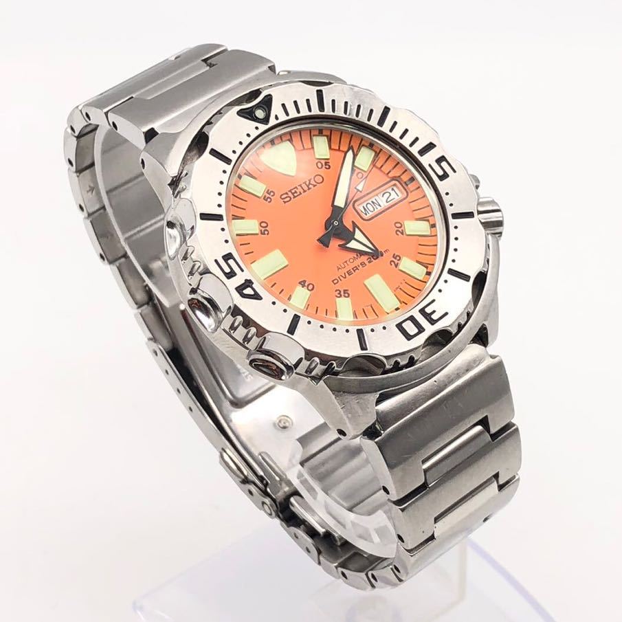 SEIKO セイコー ダイバーズ200M チタン メンズ 腕時計 デイデイト