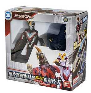 中国バンダイ ウルトラヒーロー ウルトラ怪獣 500シリーズ ソフビ ウルトラマンビクトリー レッドキングナックル ブラックキング 中国限定