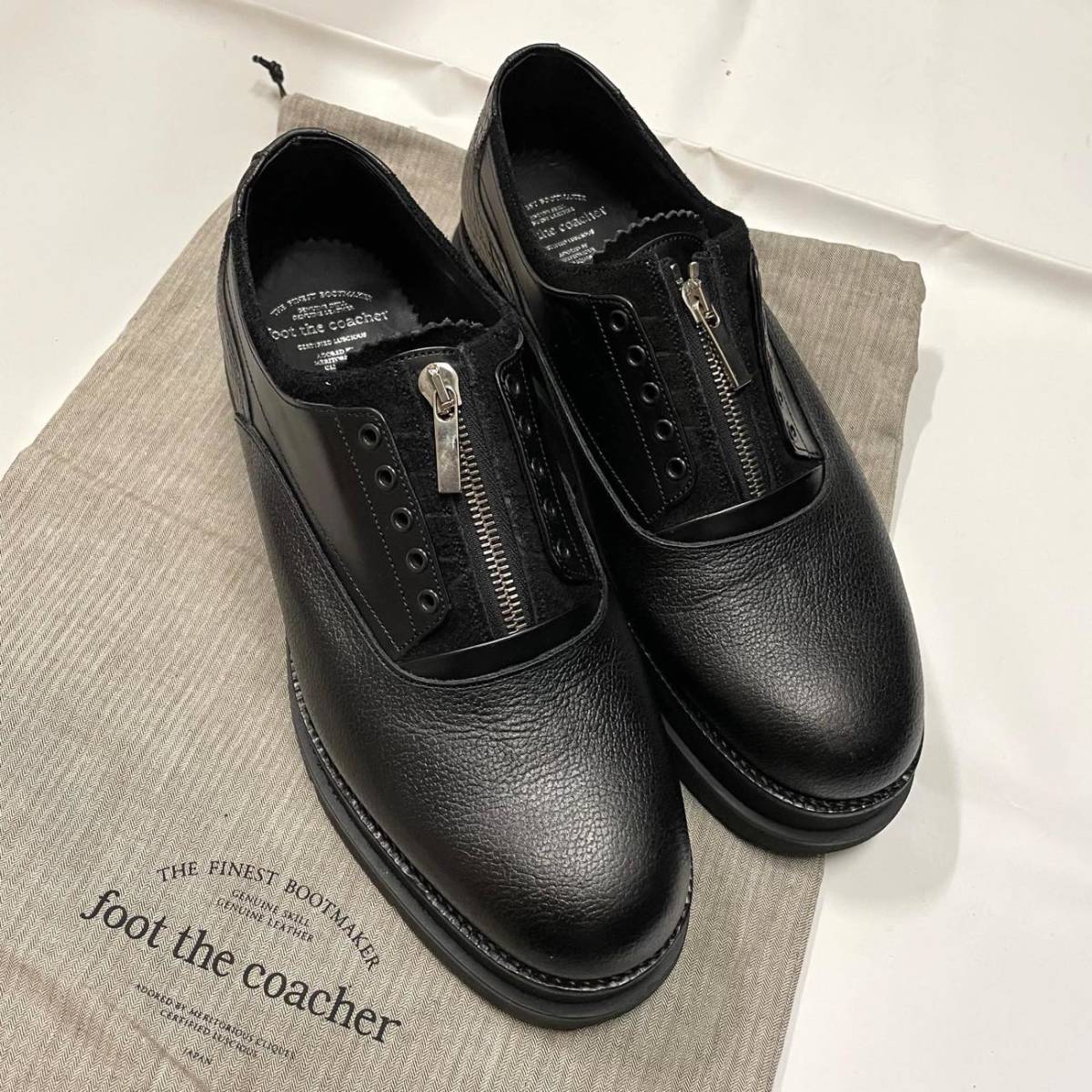 foot the coacher 内羽根式セミブローグ 26.5cm 通販低価 dgipr.kpdata