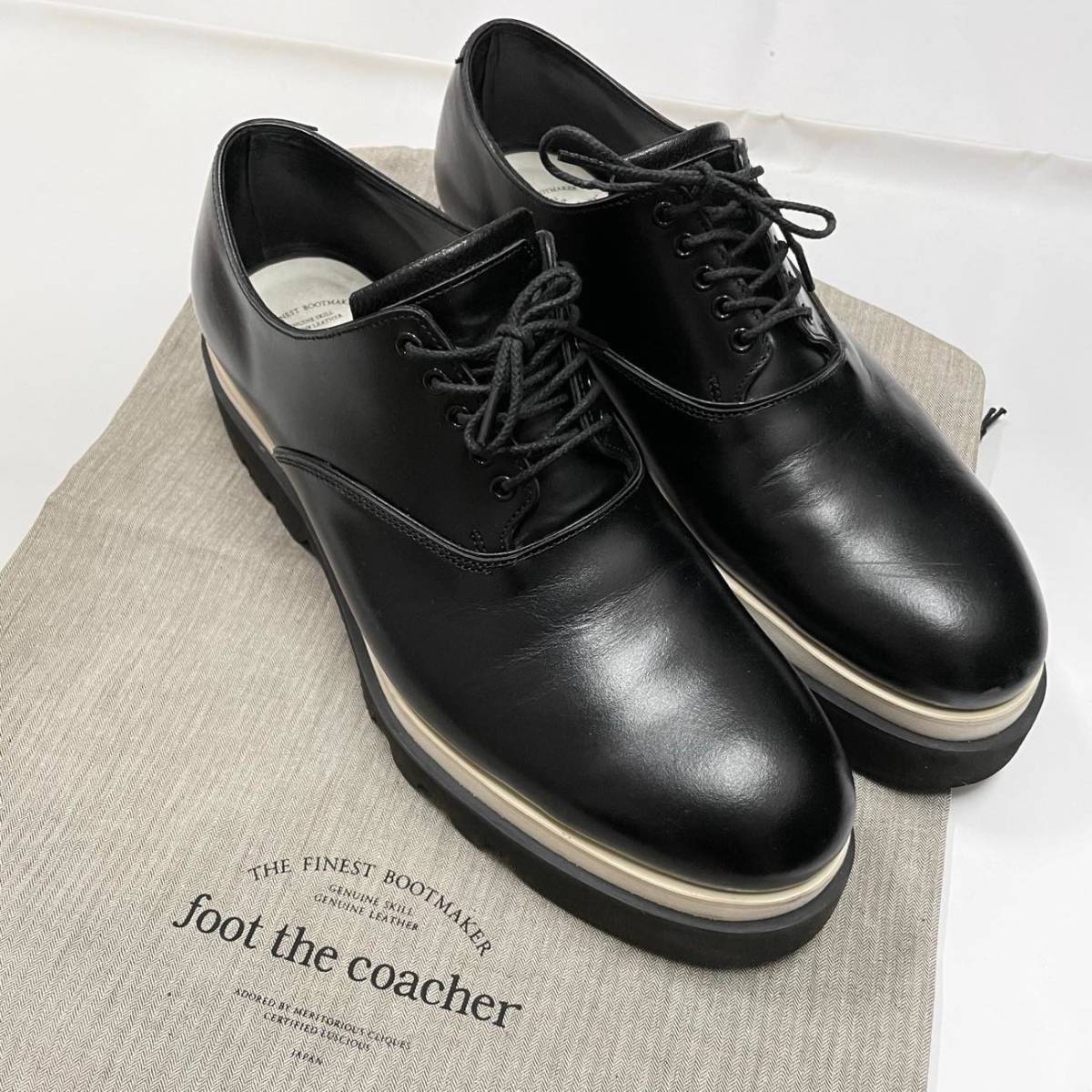 foot the coacher 内羽根式セミブローグ 26.5cm 通販低価 dgipr.kpdata