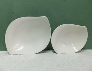 Villeroy＆Boch 1748 Premium Porcelain Made in Germany ボウル 2点セット 中古 