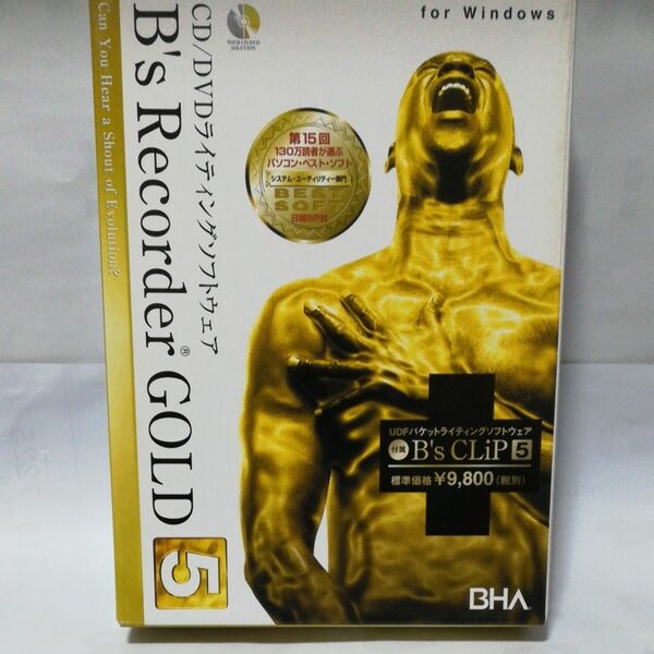 CD/DVDライティングソフトウェア Bs Recorder GOLD　日本語版